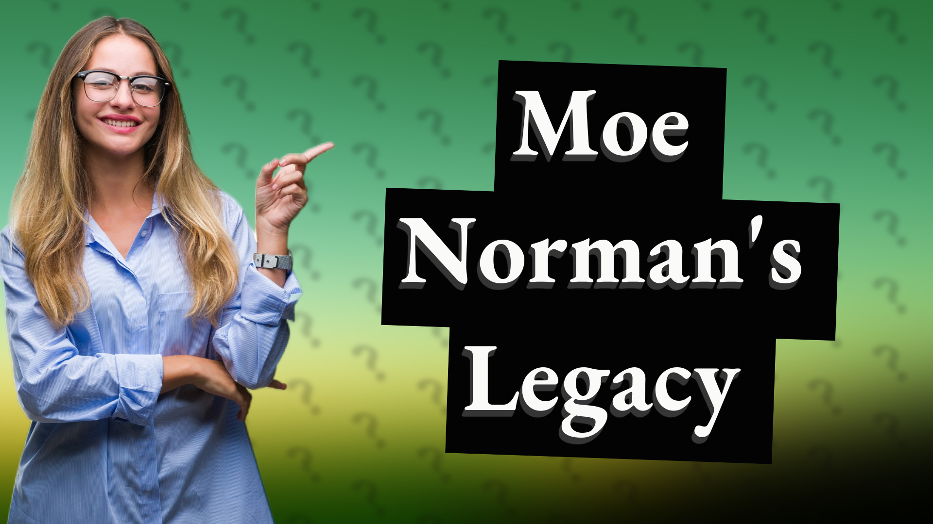 Moe Norman's Legacy