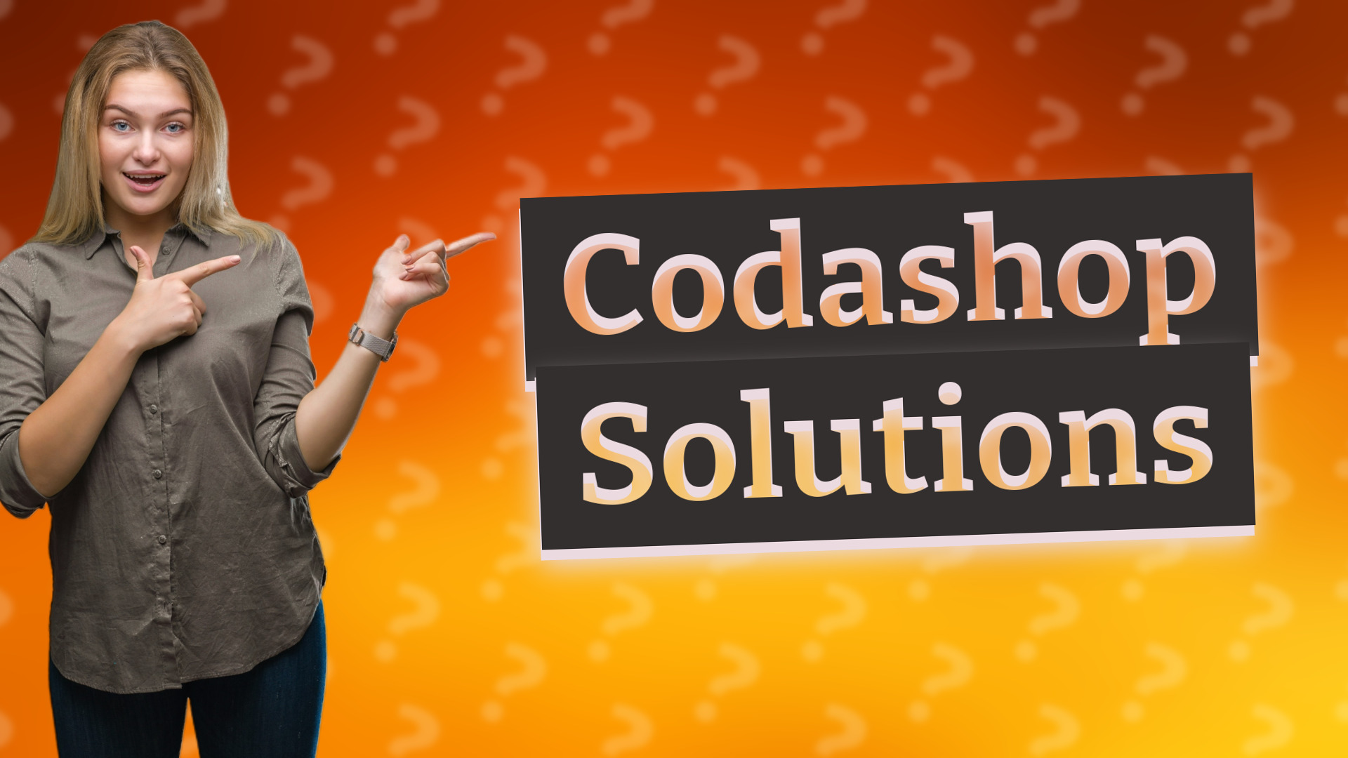 Codashop Solutions