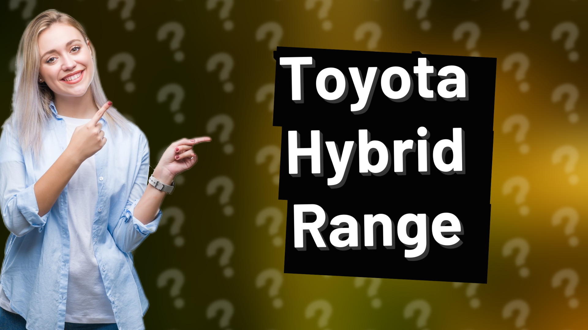 Toyota Hybrid Range