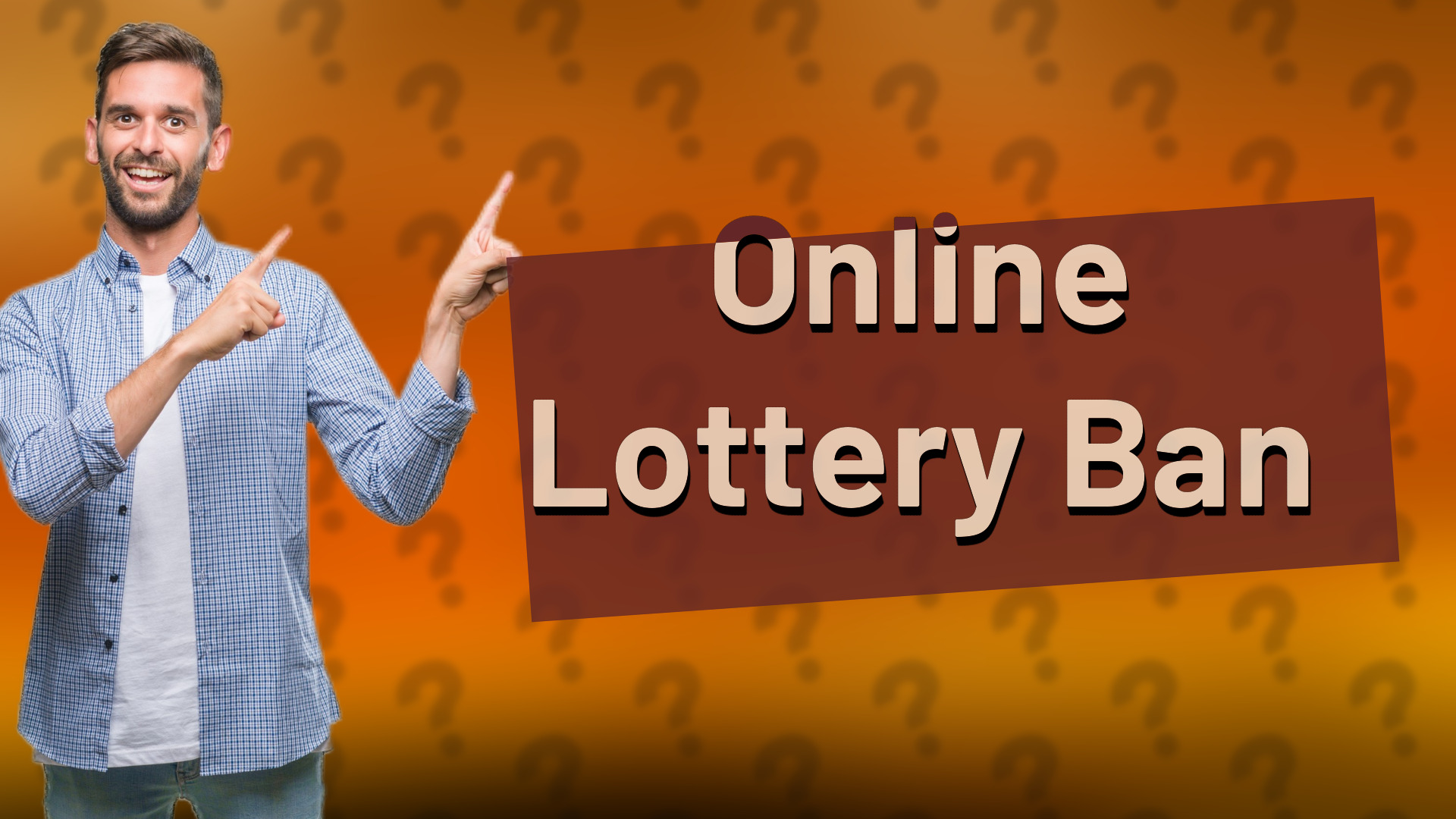 Online Lottery Ban