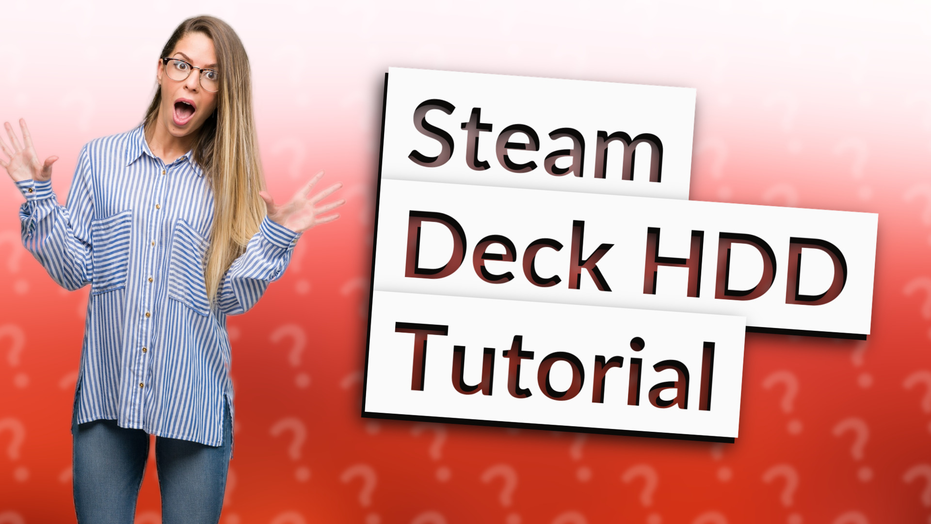 Steam Deck HDD Tutorial