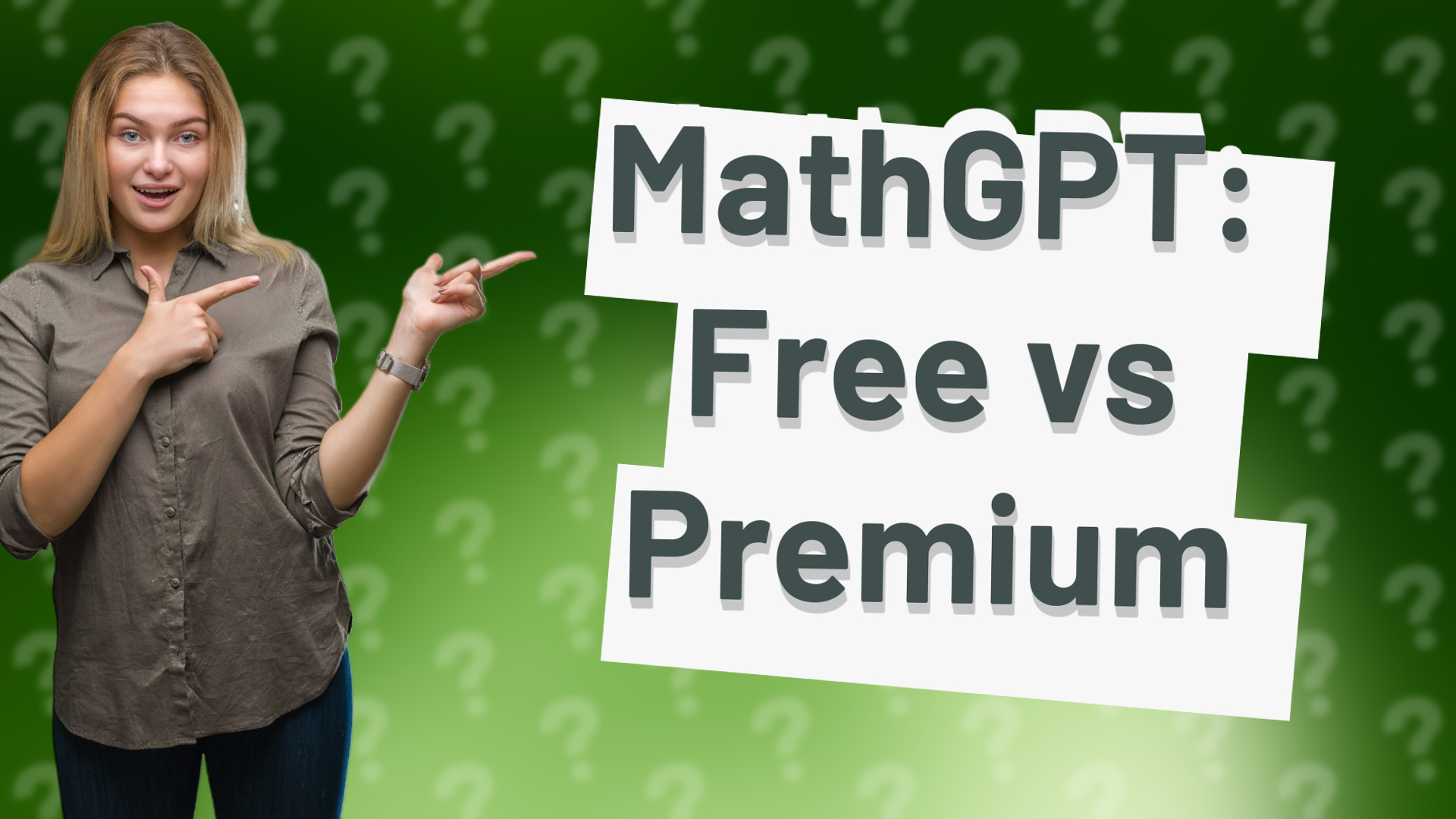 MathGPT: Free vs Premium