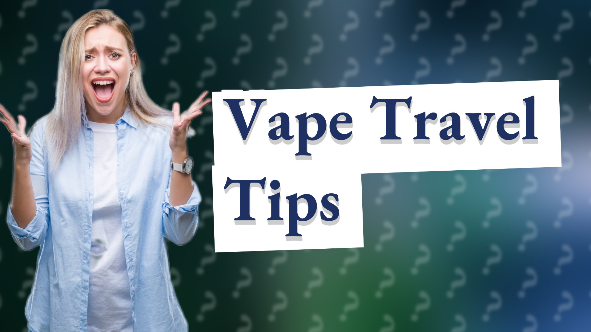 Vape Travel Tips