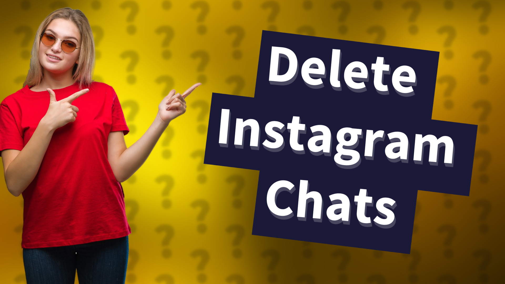 Delete Instagram Chats
