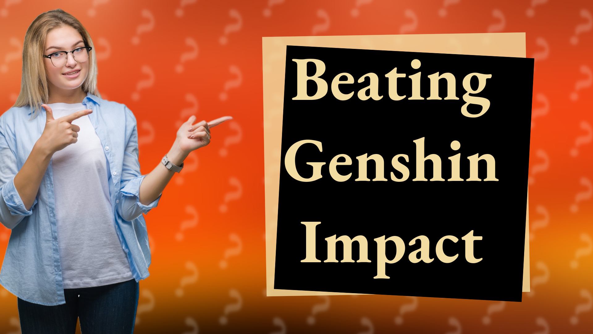 Beating Genshin Impact