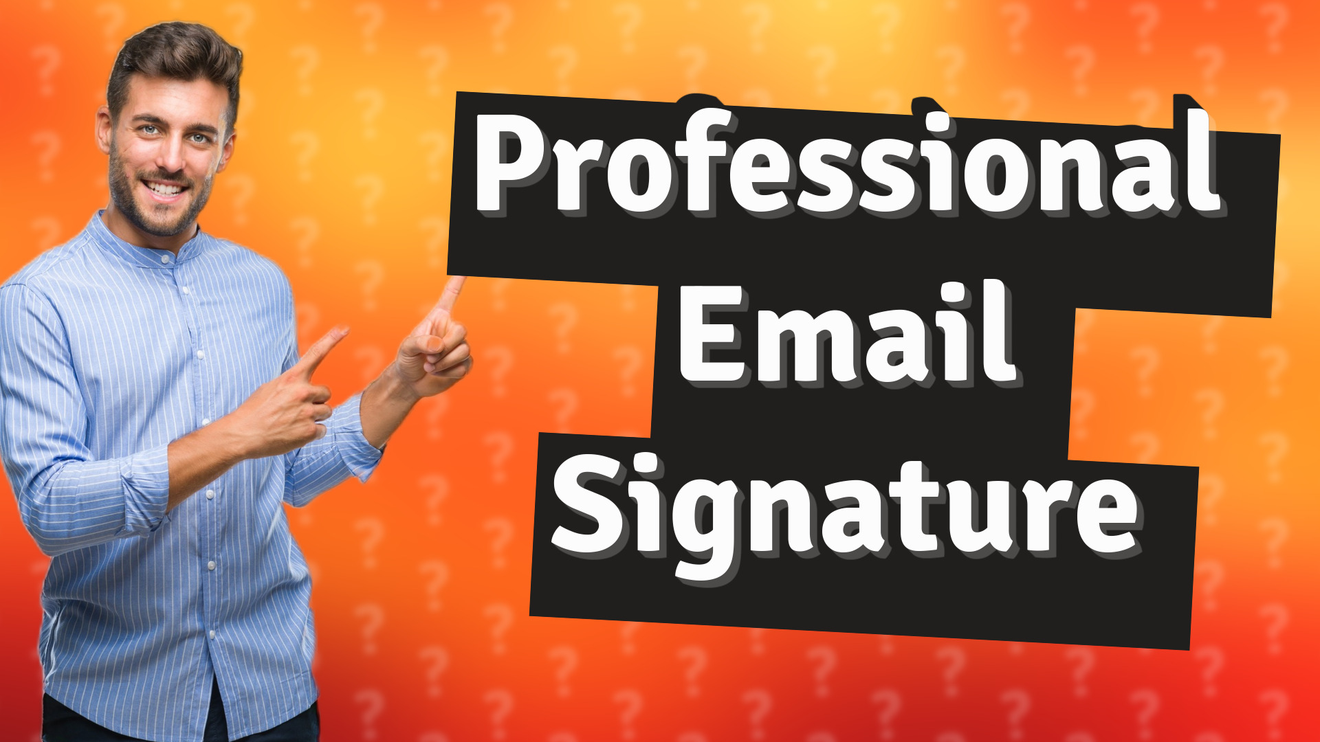 Professional Email Signature