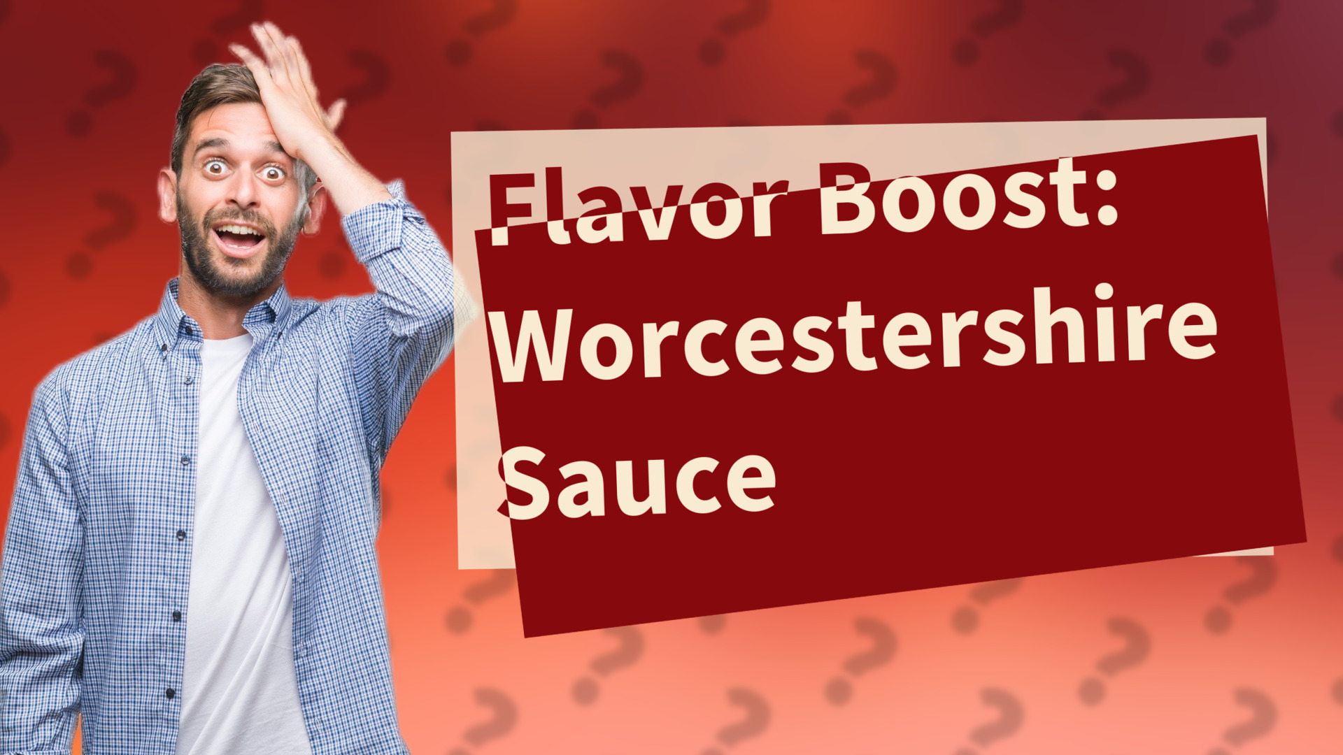 Flavor Boost: Worcestershire Sauce