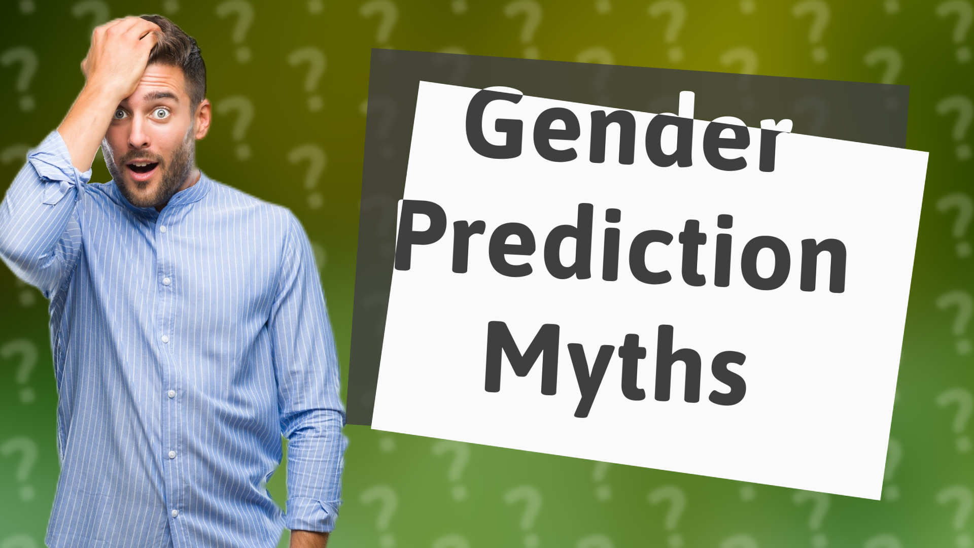 Gender Prediction Myths