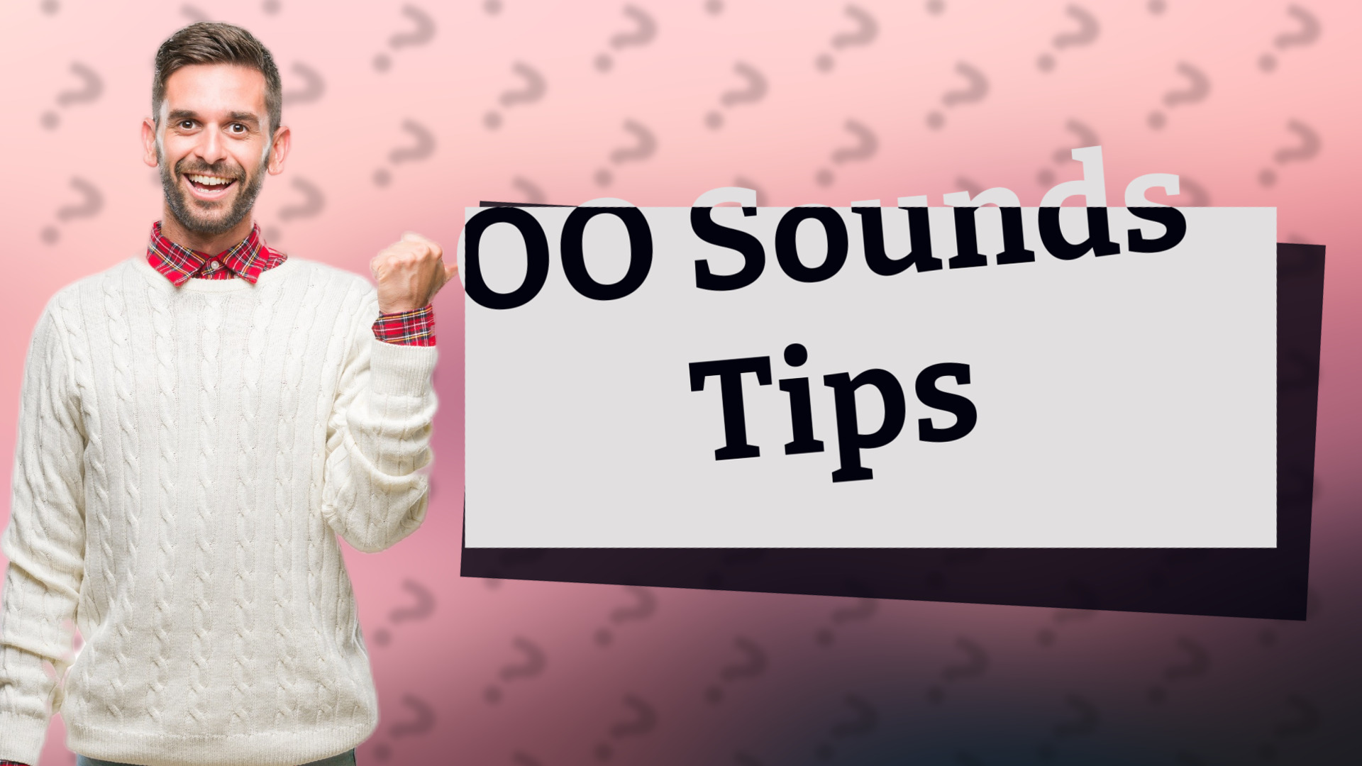 OO Sounds Tips