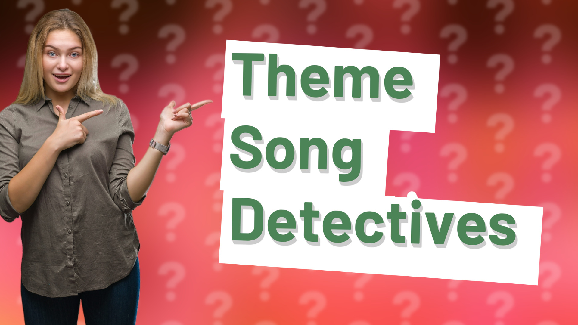 Theme Song Detectives