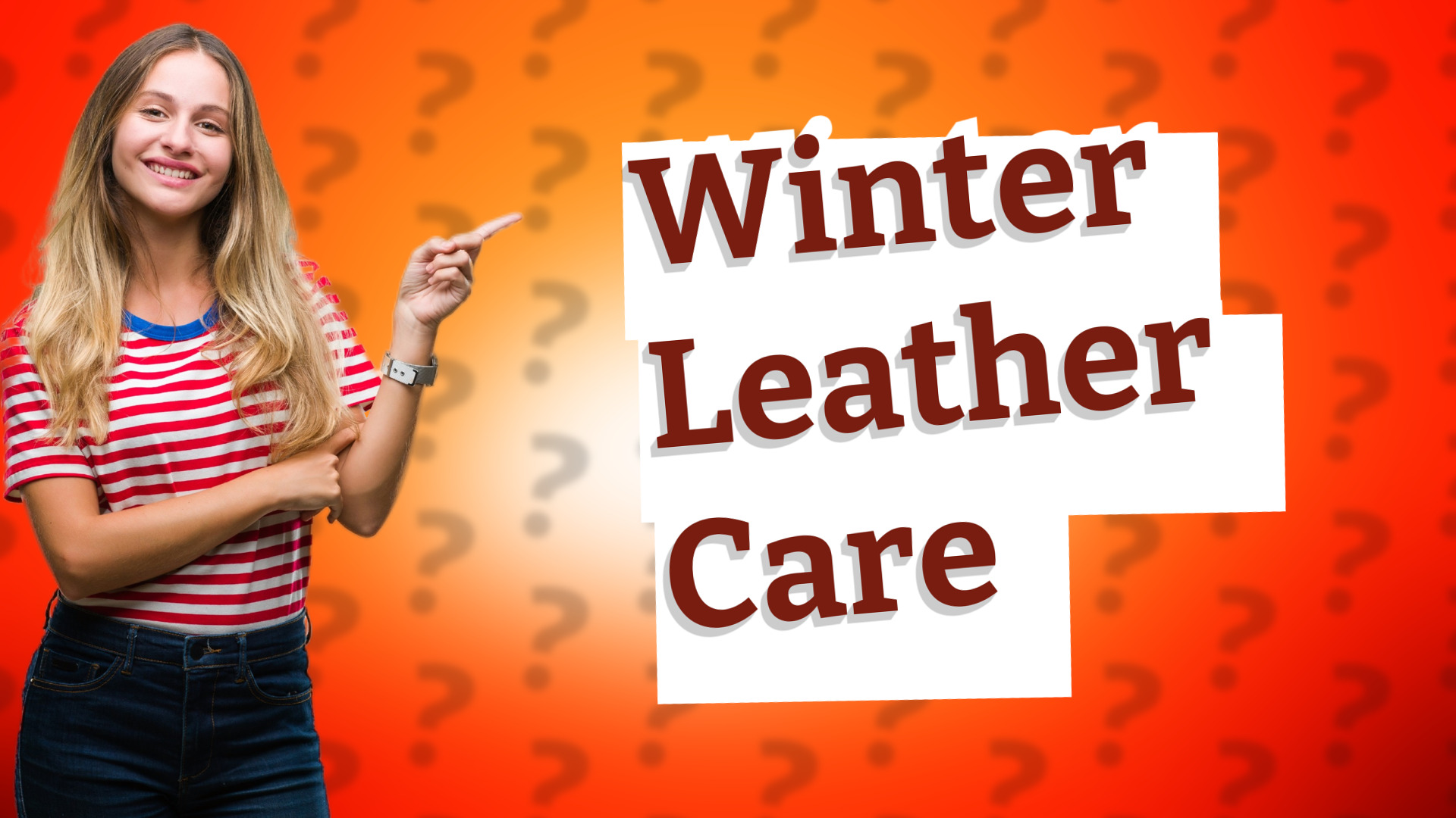 Winter Leather Care