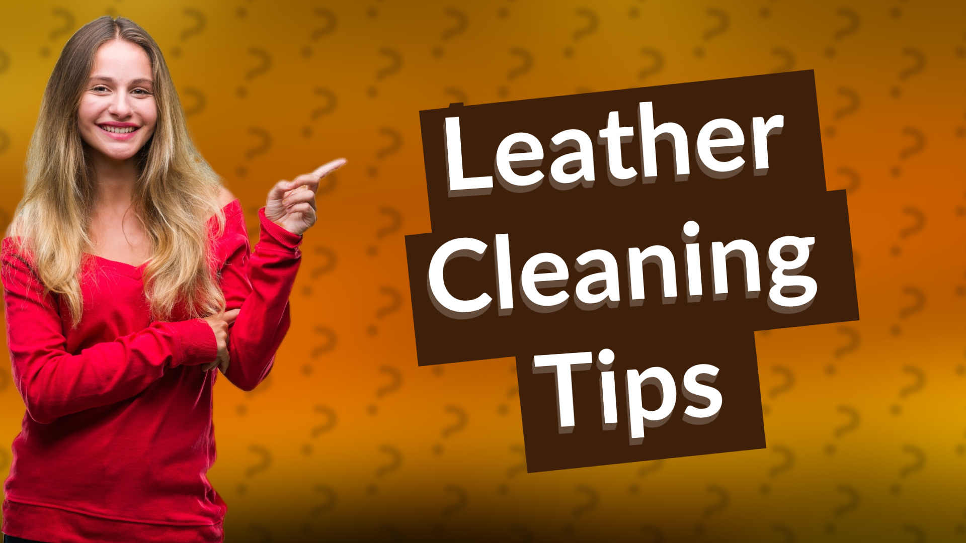 Leather Cleaning Tips