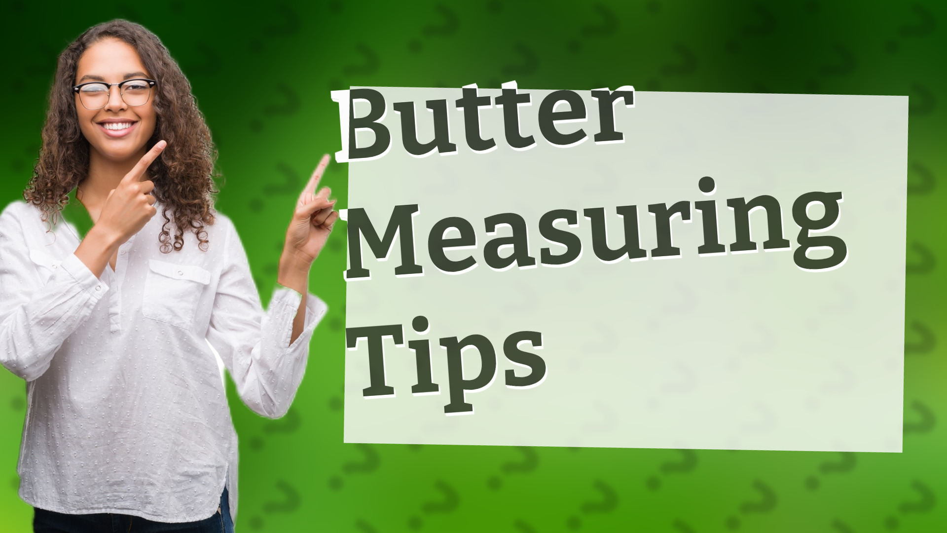 Butter Measuring Tips