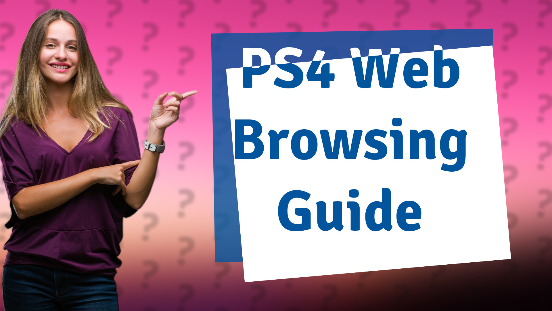 PS4 Web Browsing Guide
