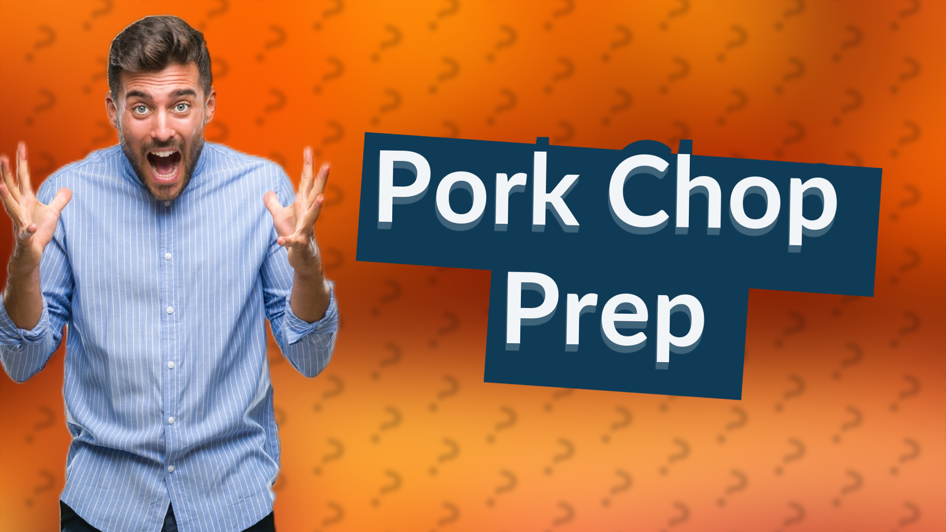 Pork Chop Prep