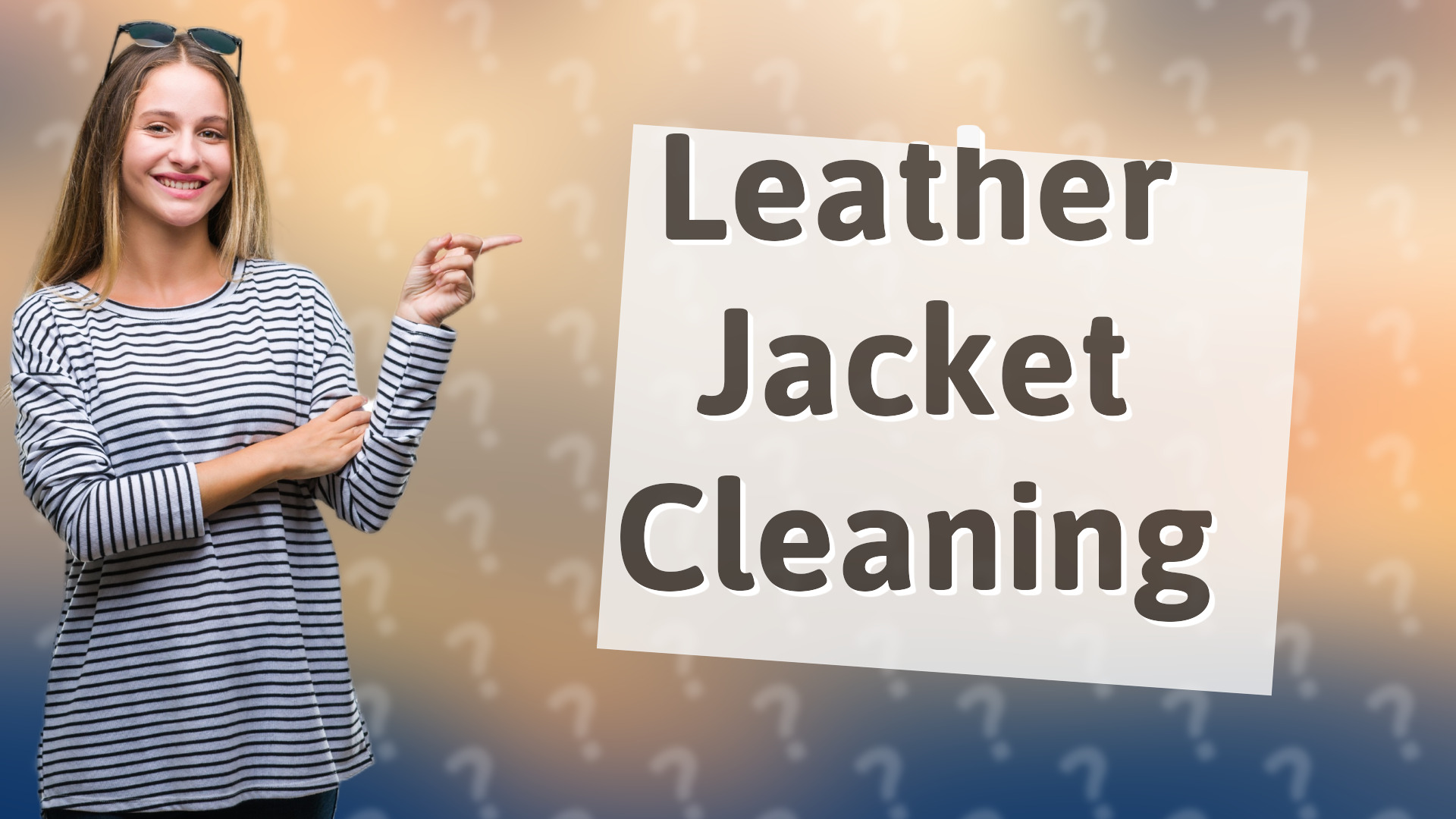 Leather Jacket Cleaning