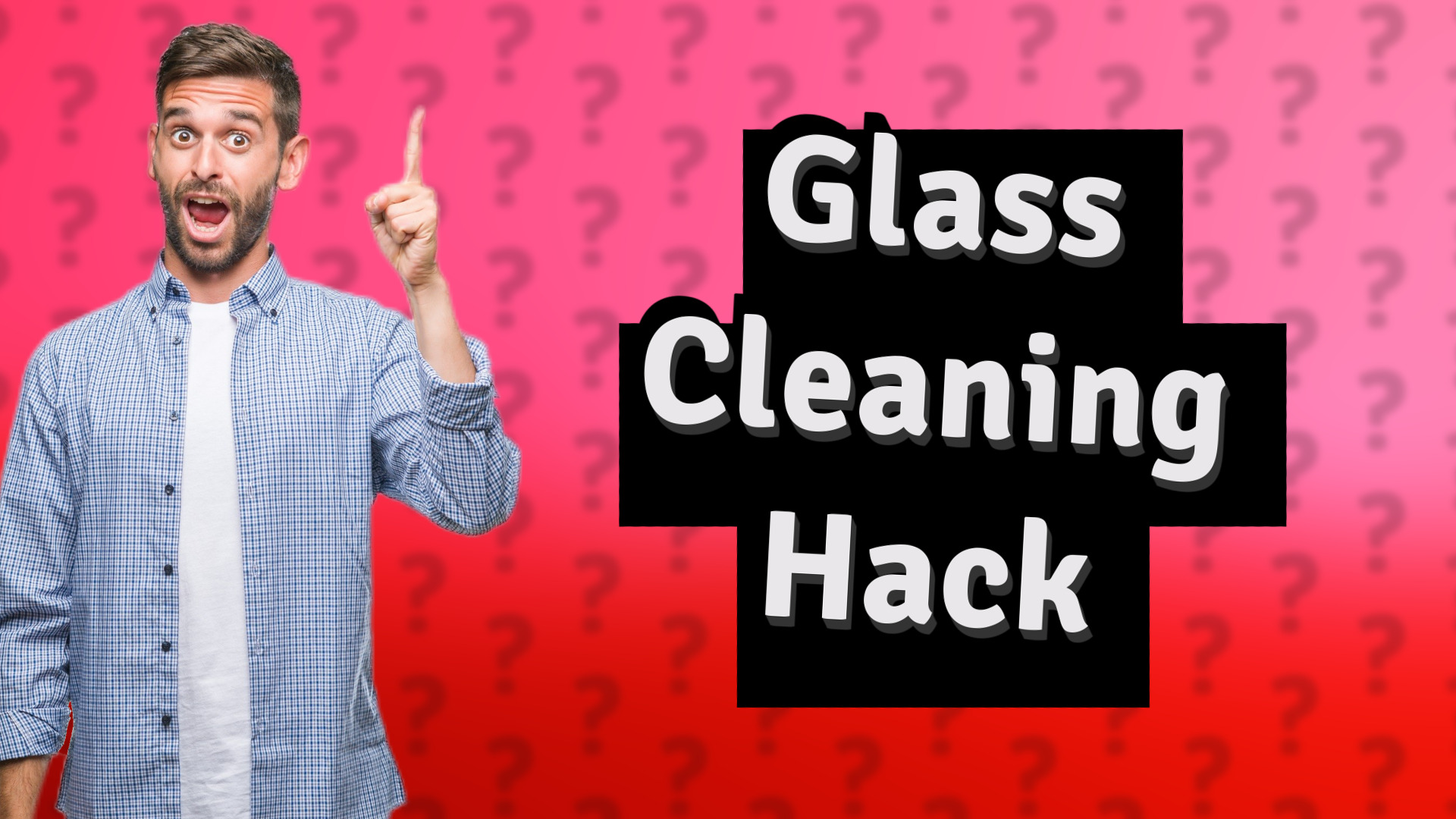 Glass Cleaning Hack