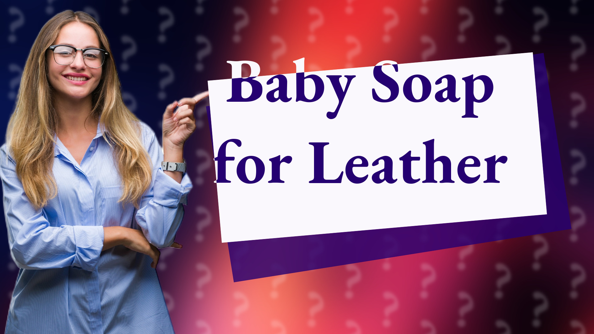 Baby Soap for Leather