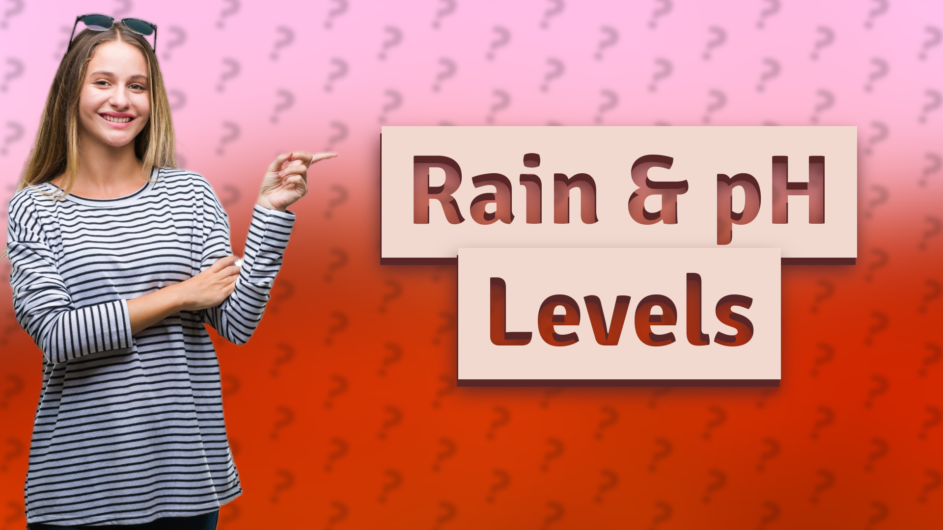 Rain & pH Levels
