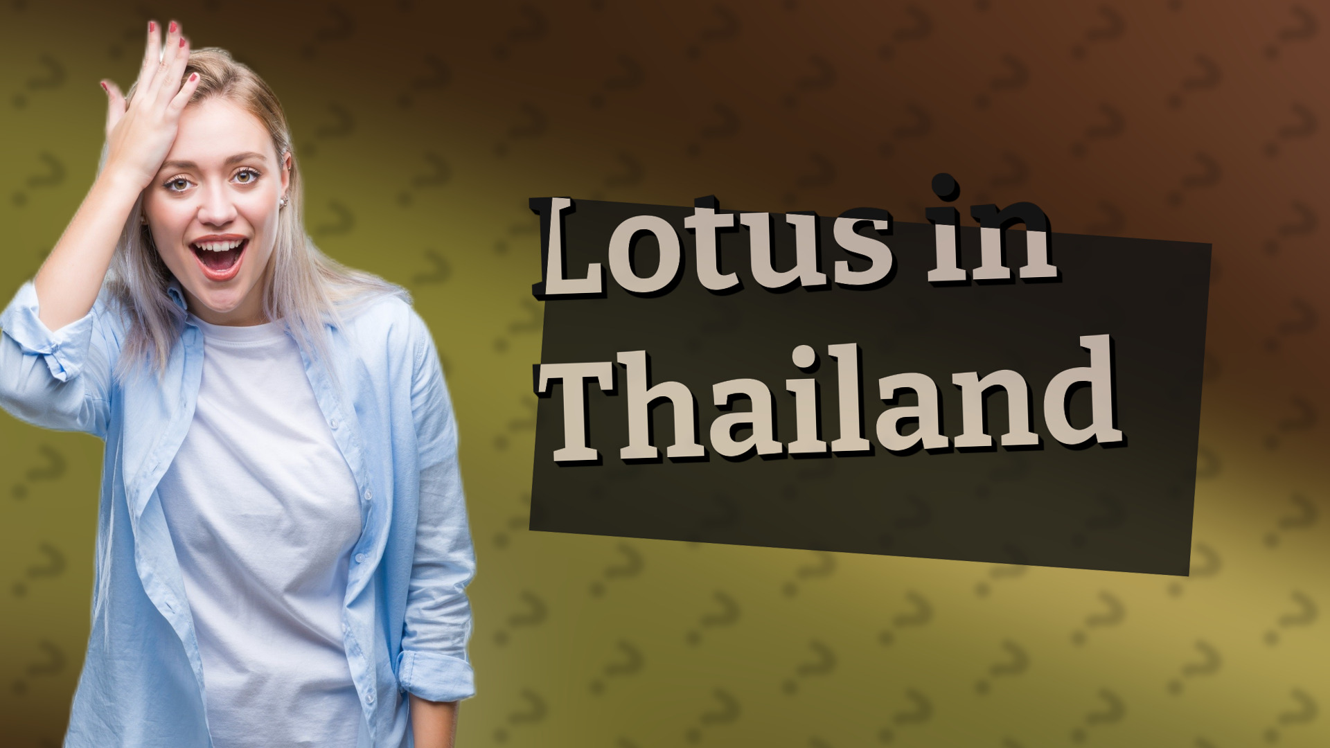Lotus in Thailand