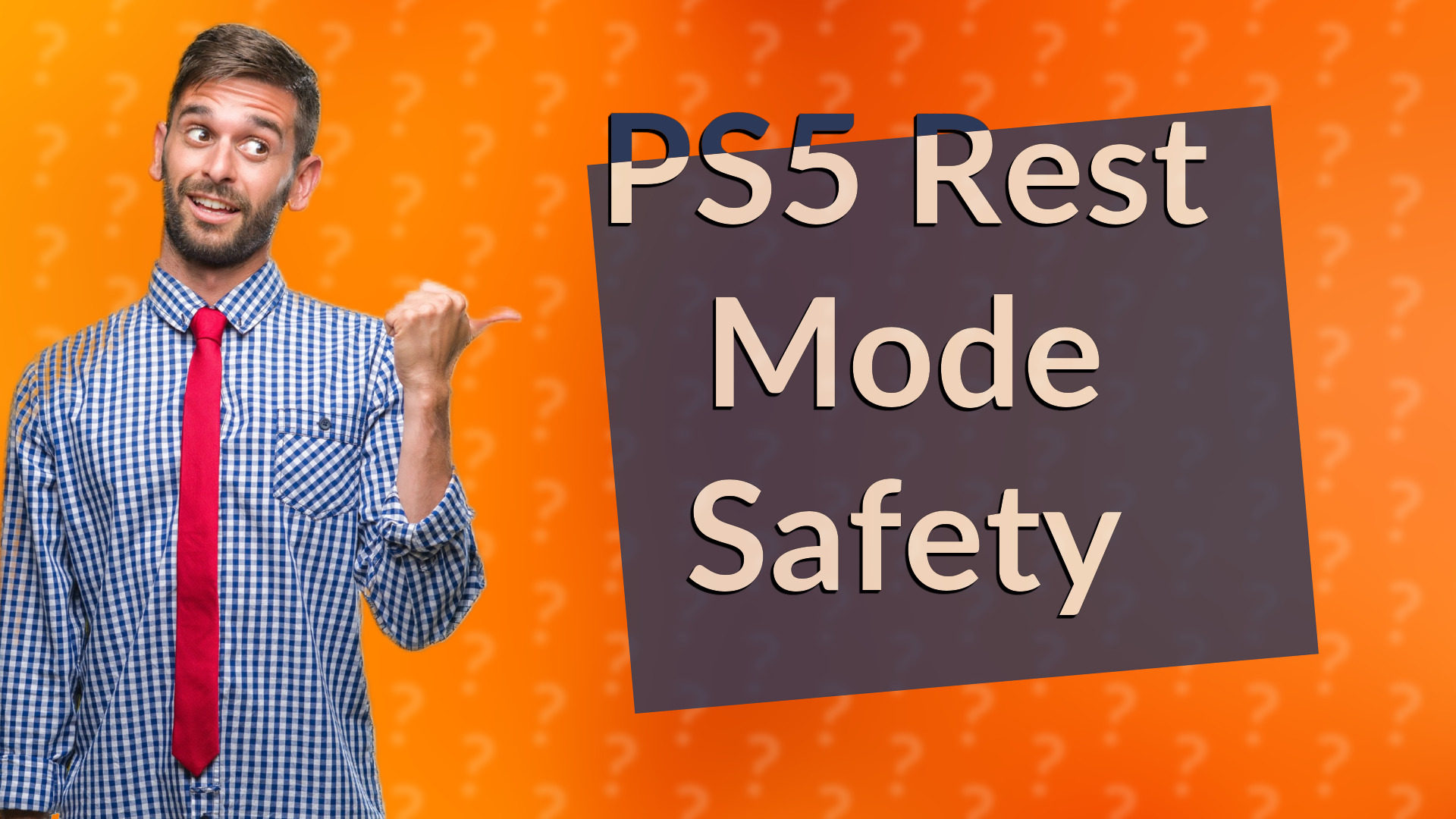 PS5 Rest Mode Safety