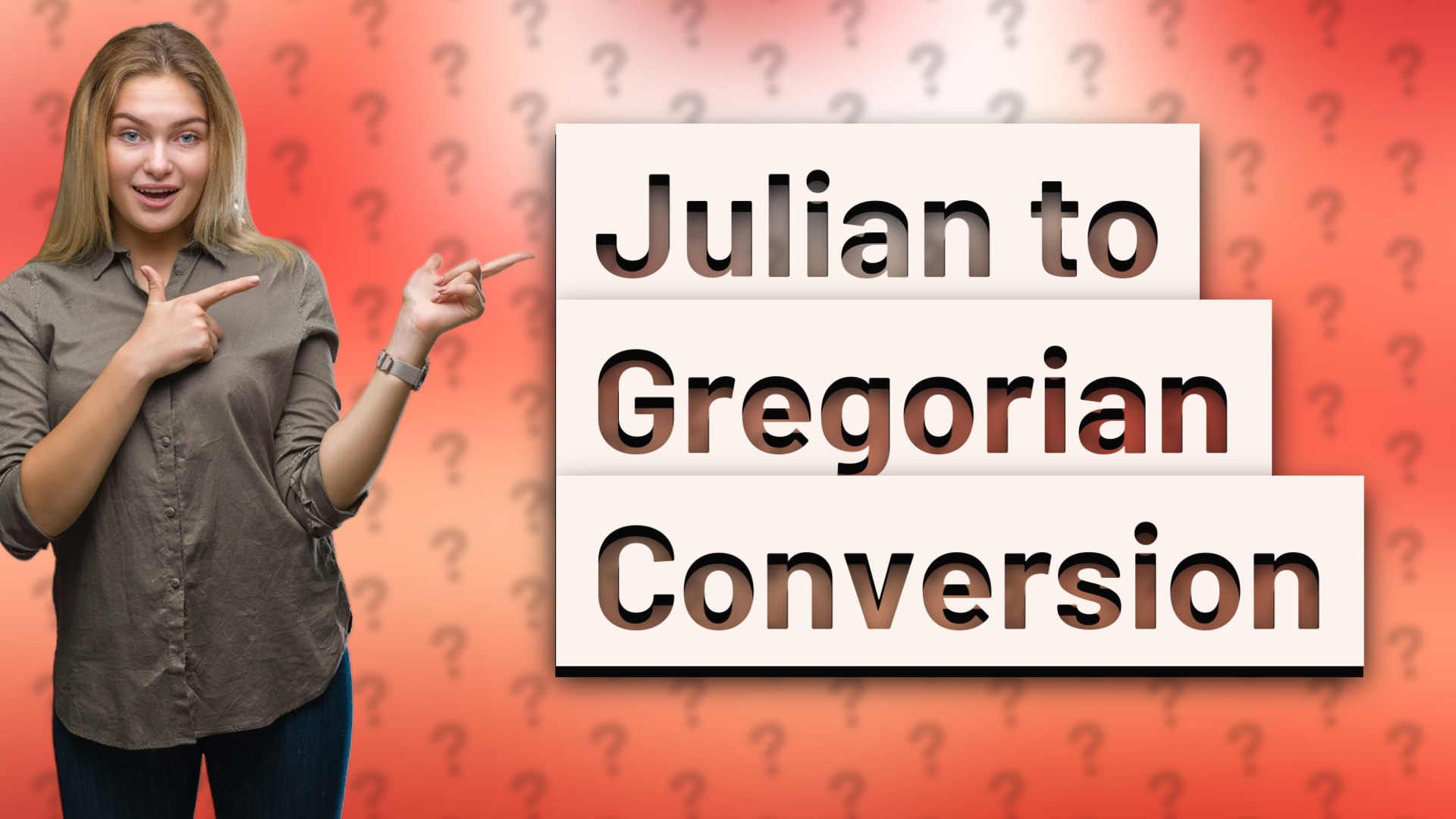 Julian to Gregorian Conversion