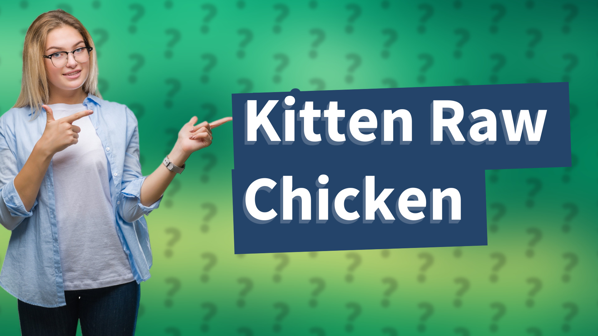 Kitten Raw Chicken