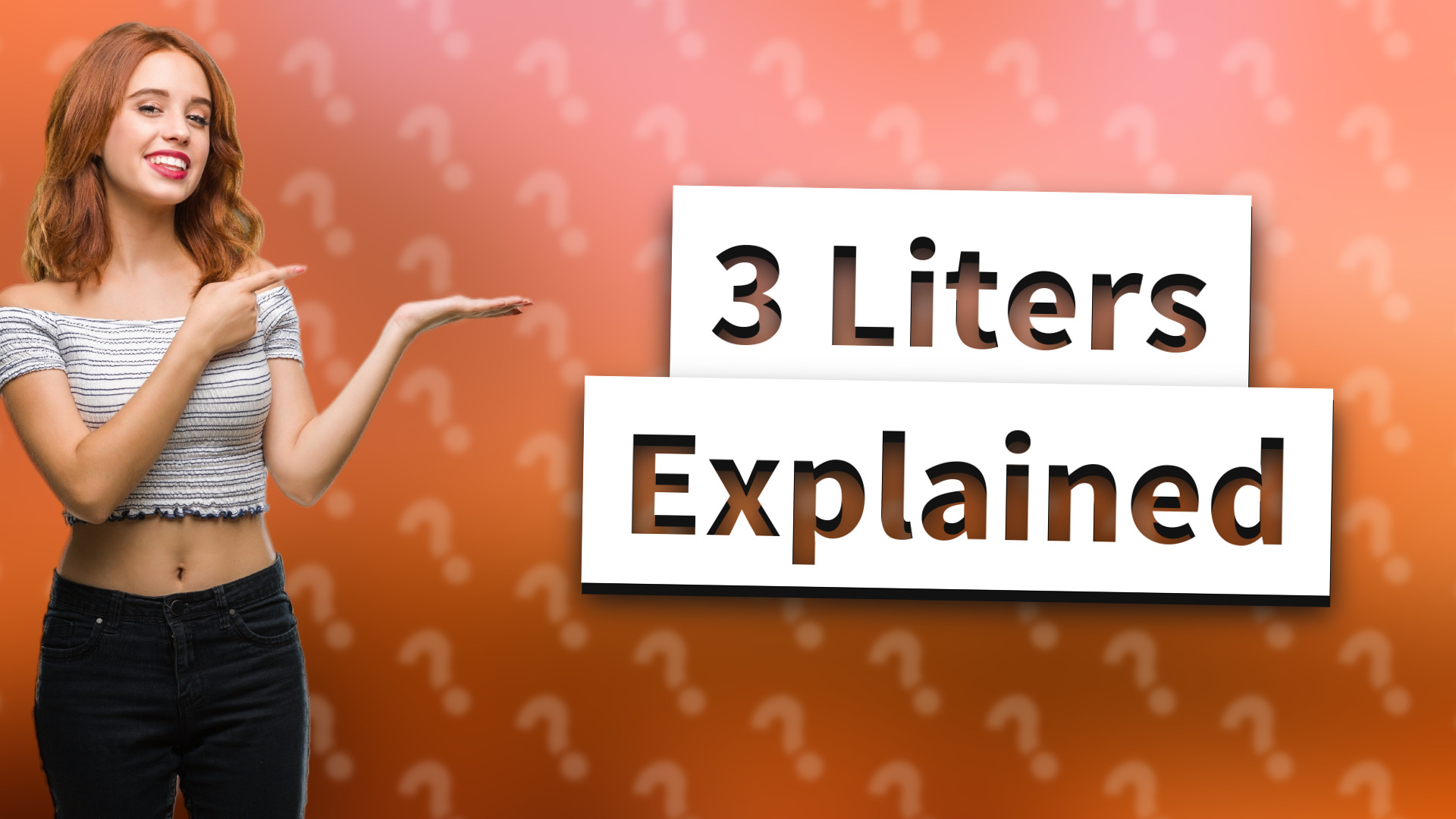 3 Liters Explained