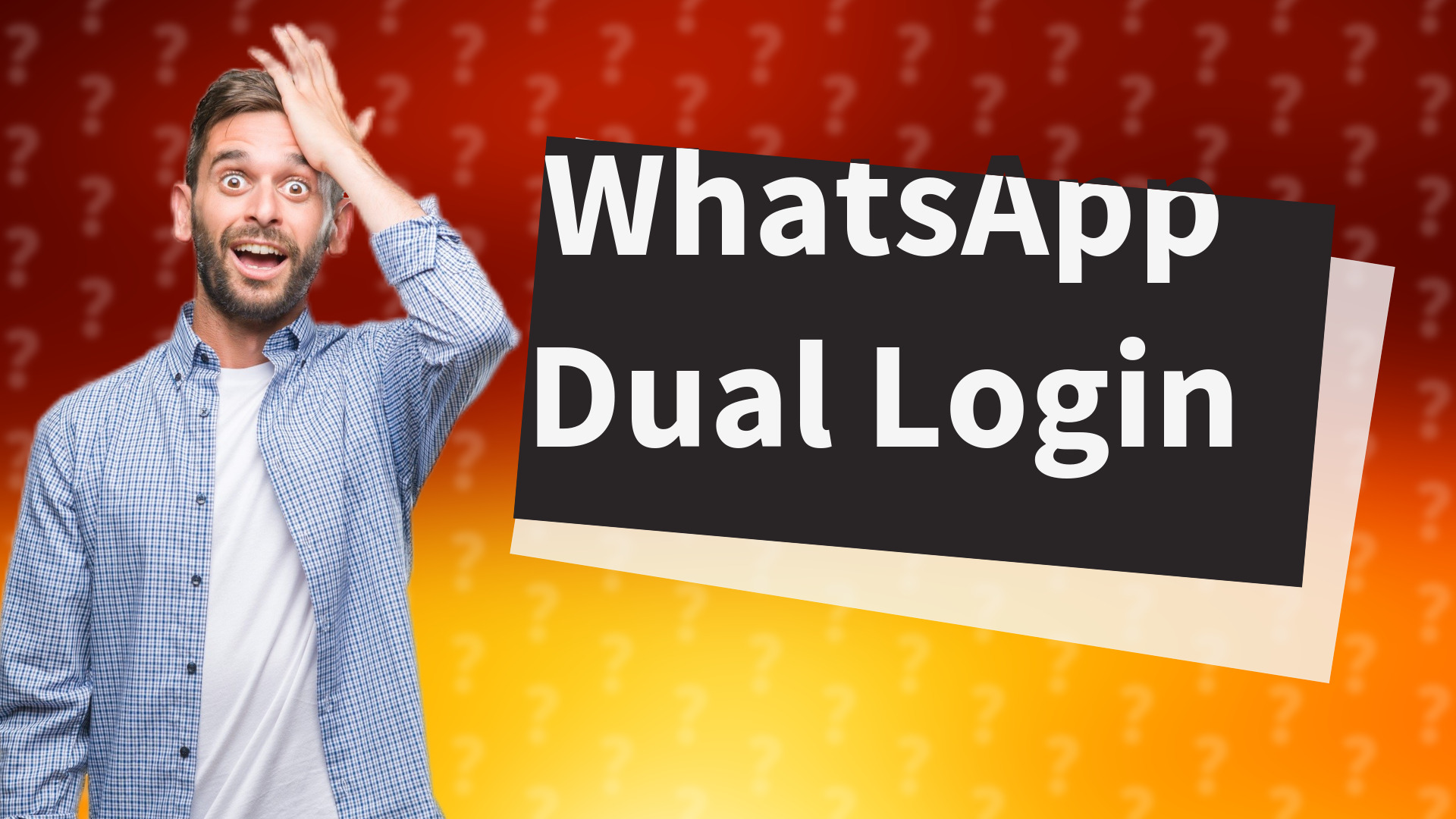 WhatsApp Dual Login