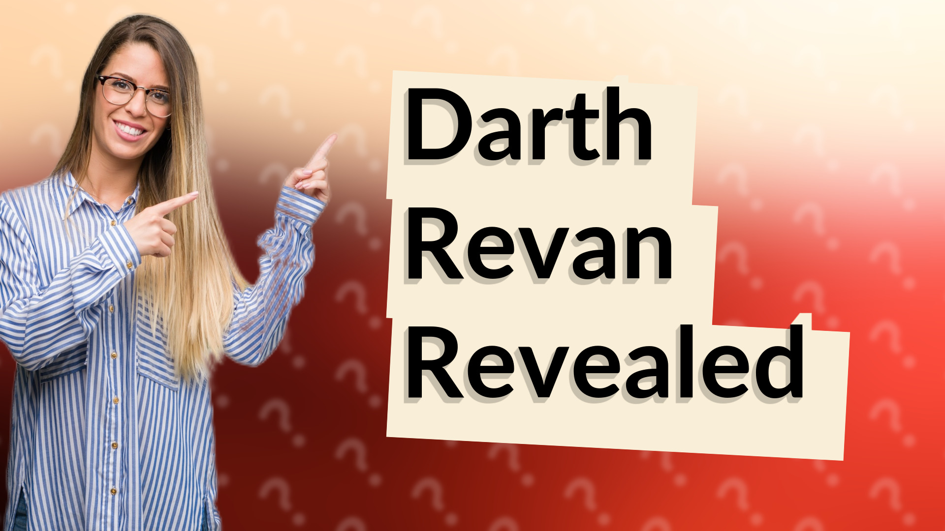 Darth Revan Revealed