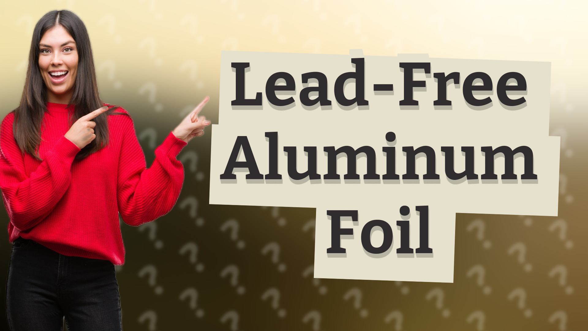 Lead-Free Aluminum Foil