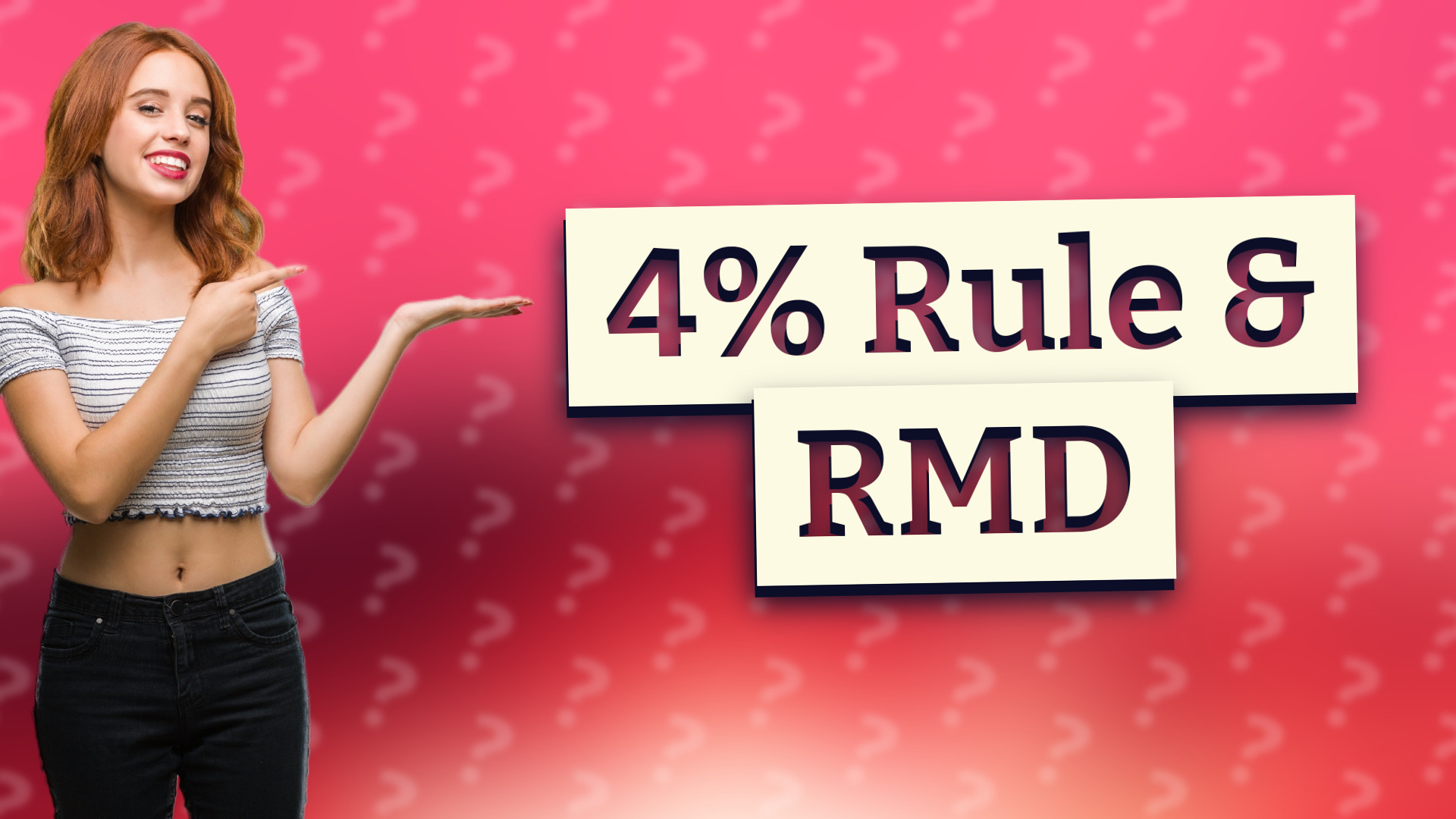 4% Rule & RMD