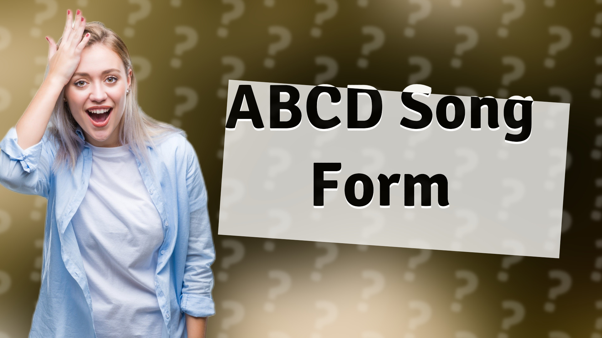 ABCD Song Form