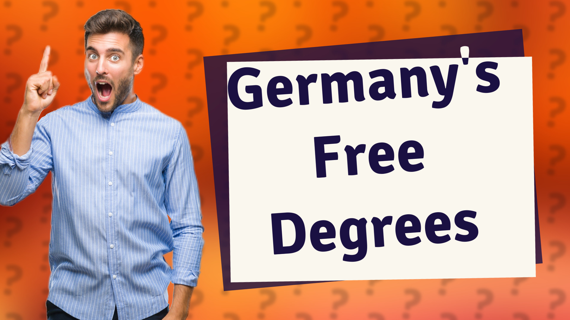 Germany's Free Degrees