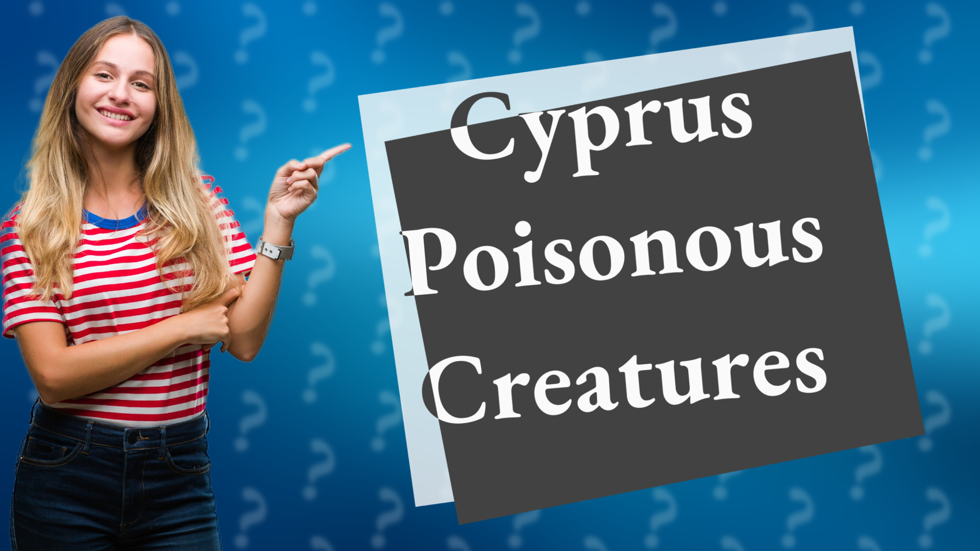 Cyprus Poisonous Creatures