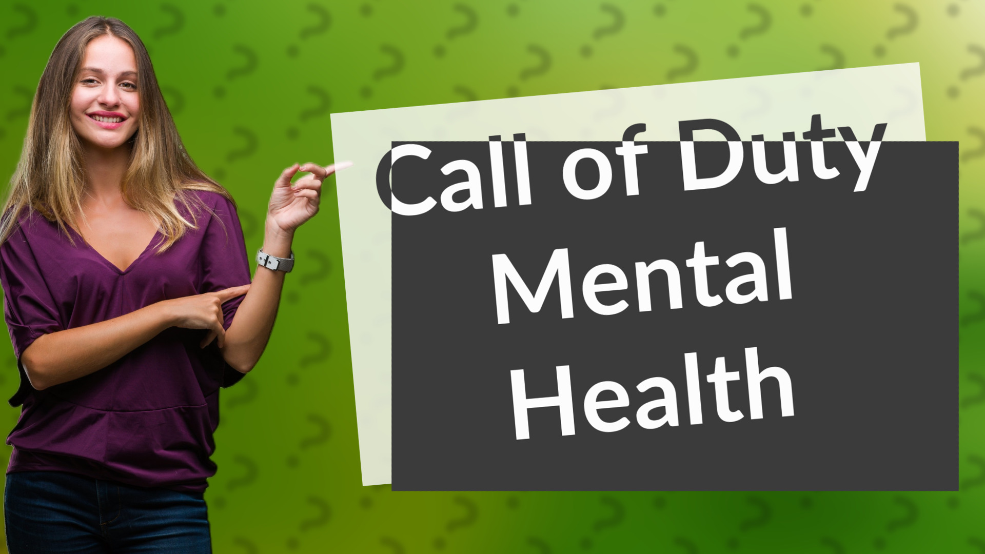 Call of Duty Mental Health
