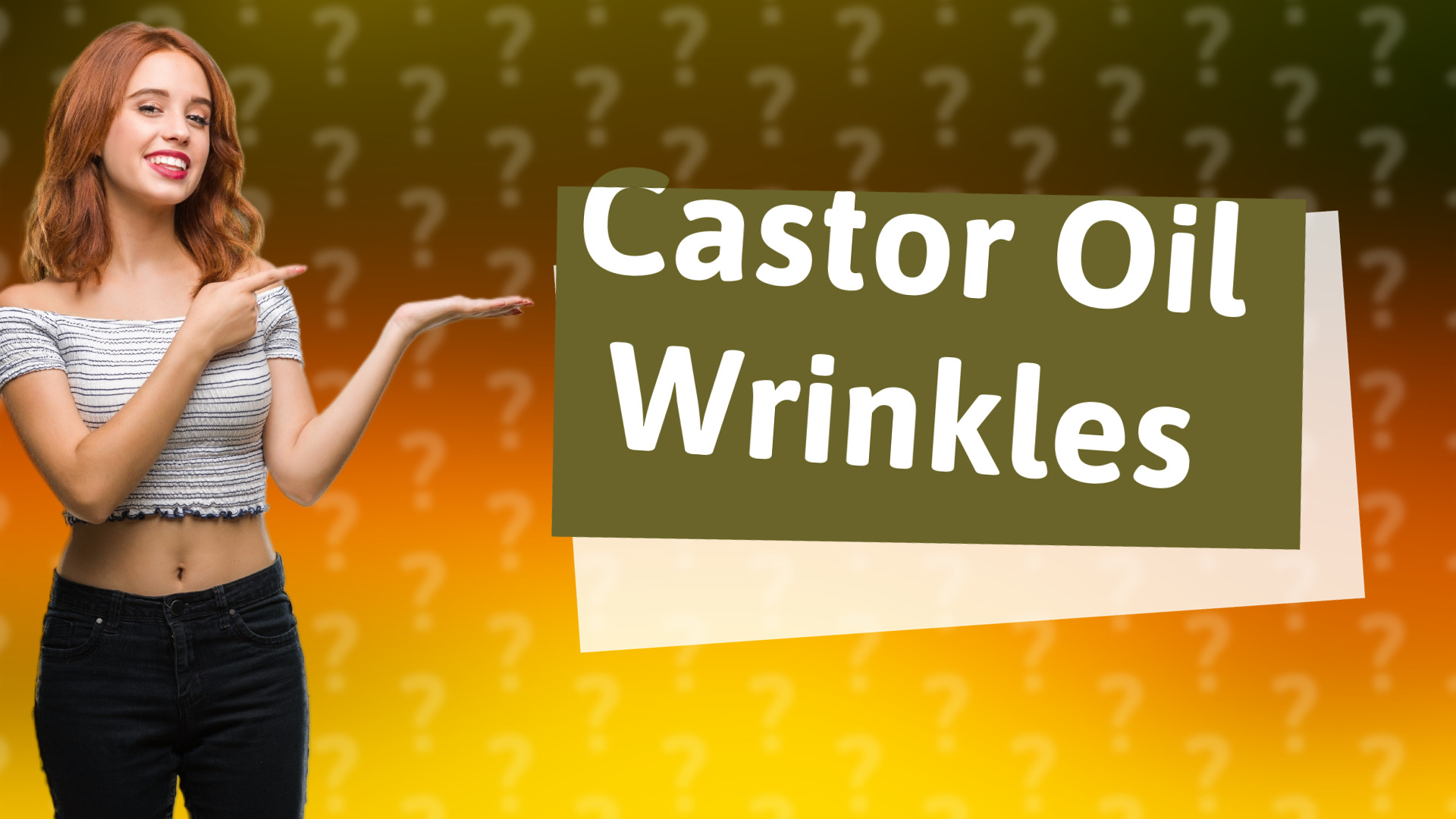 Castor Oil Wrinkles