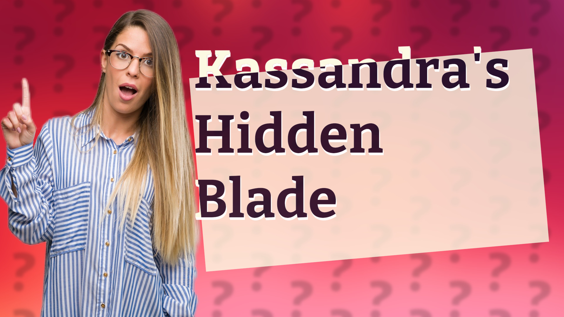 Kassandra's Hidden Blade