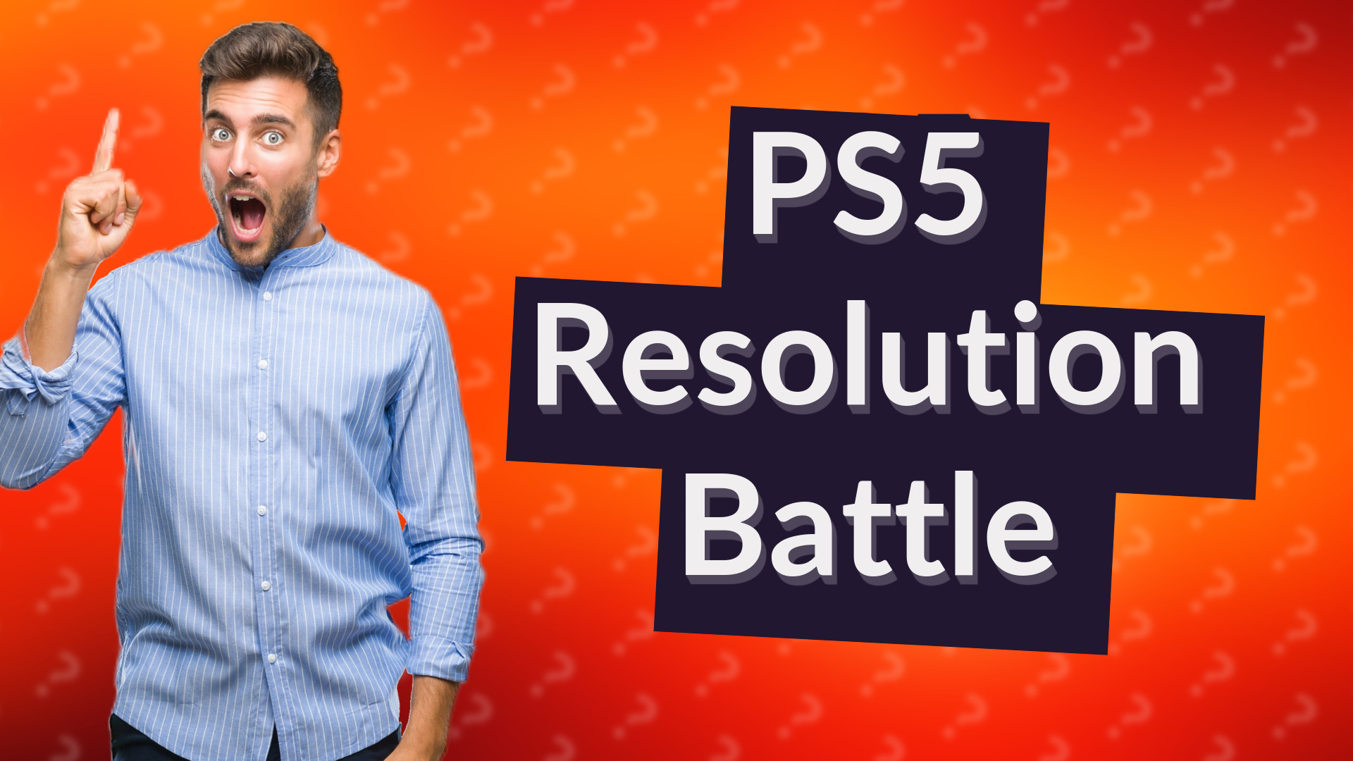 PS5 Resolution Battle