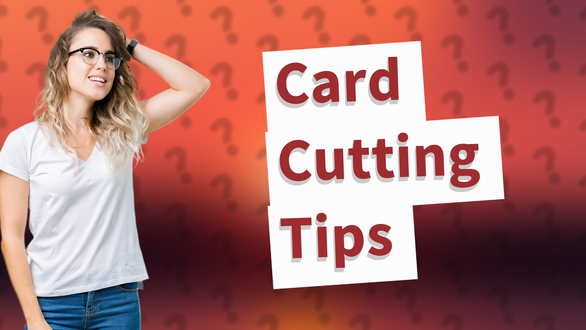 Card Cutting Tips
