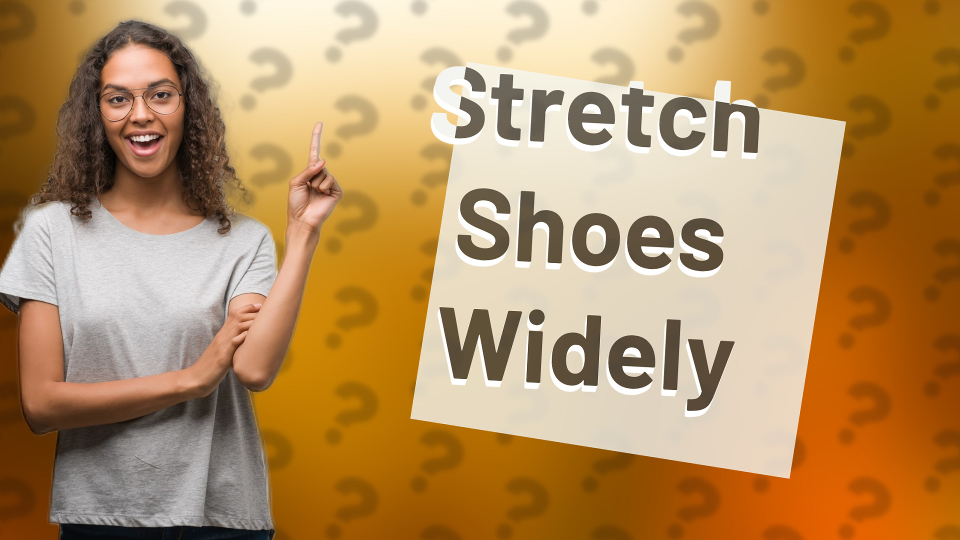 Stretch Shoes Widely