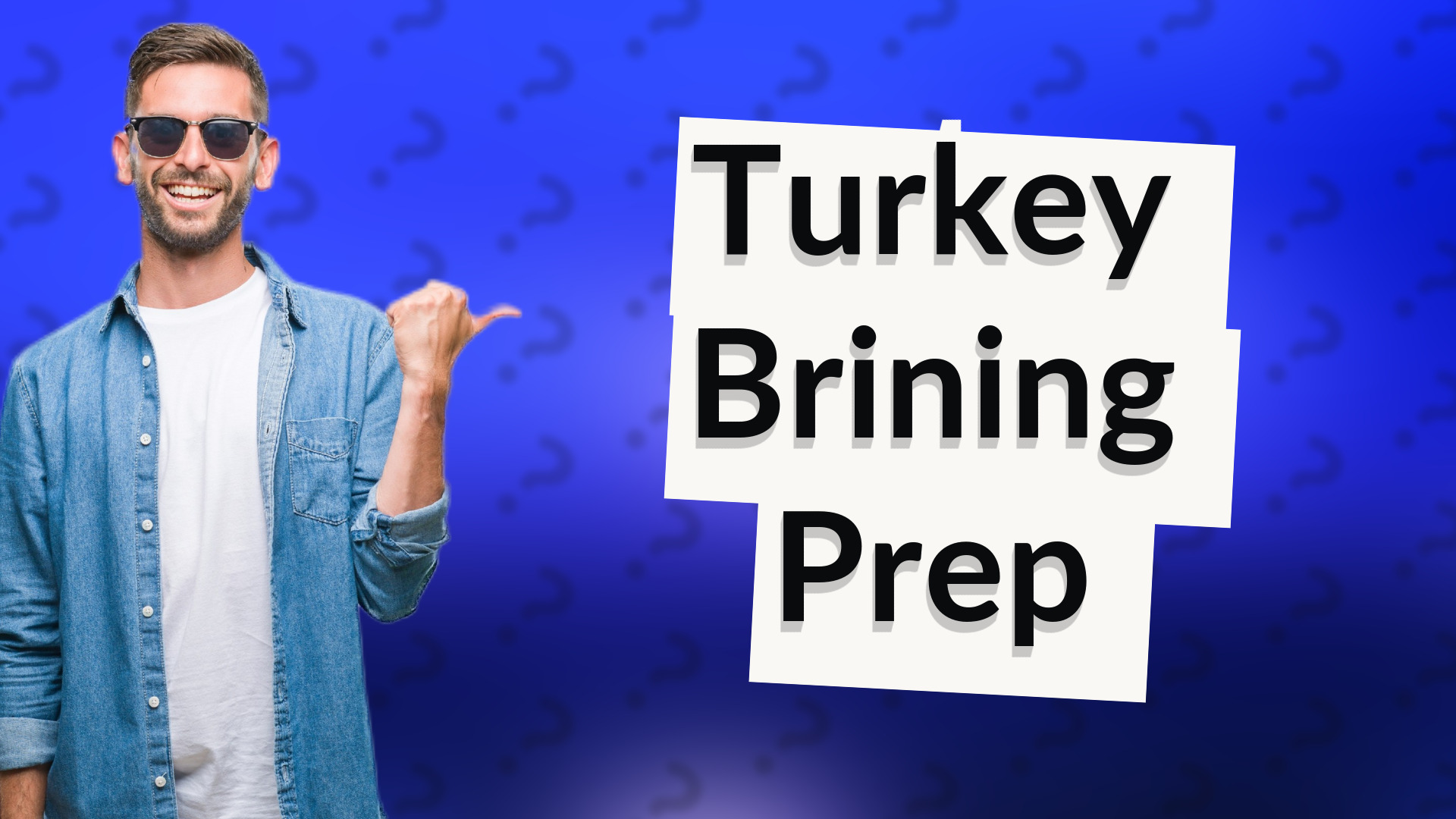 Turkey Brining Prep
