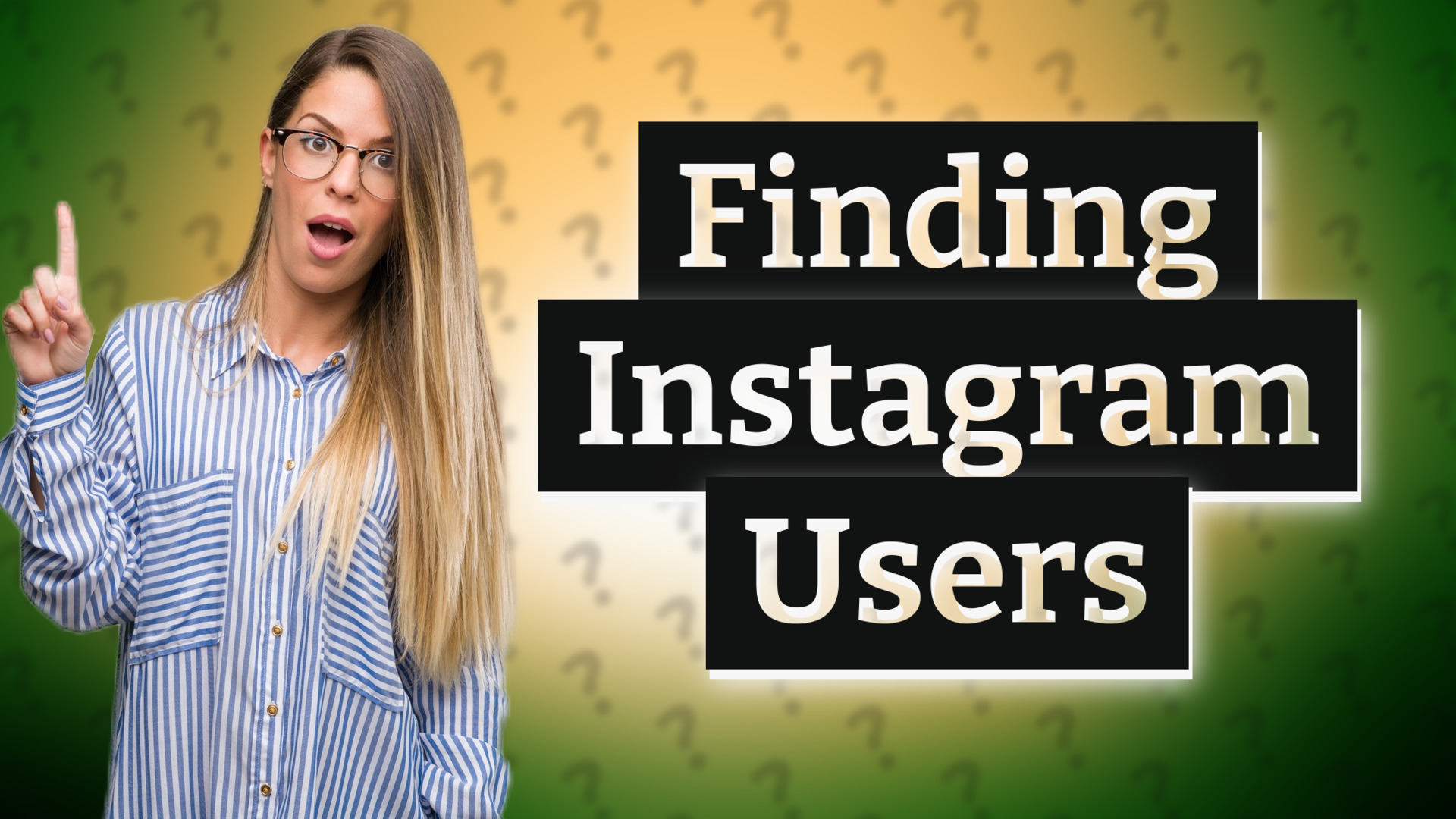 Finding Instagram Users