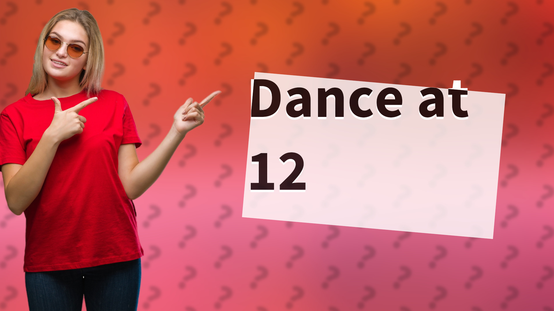 Dance at 12