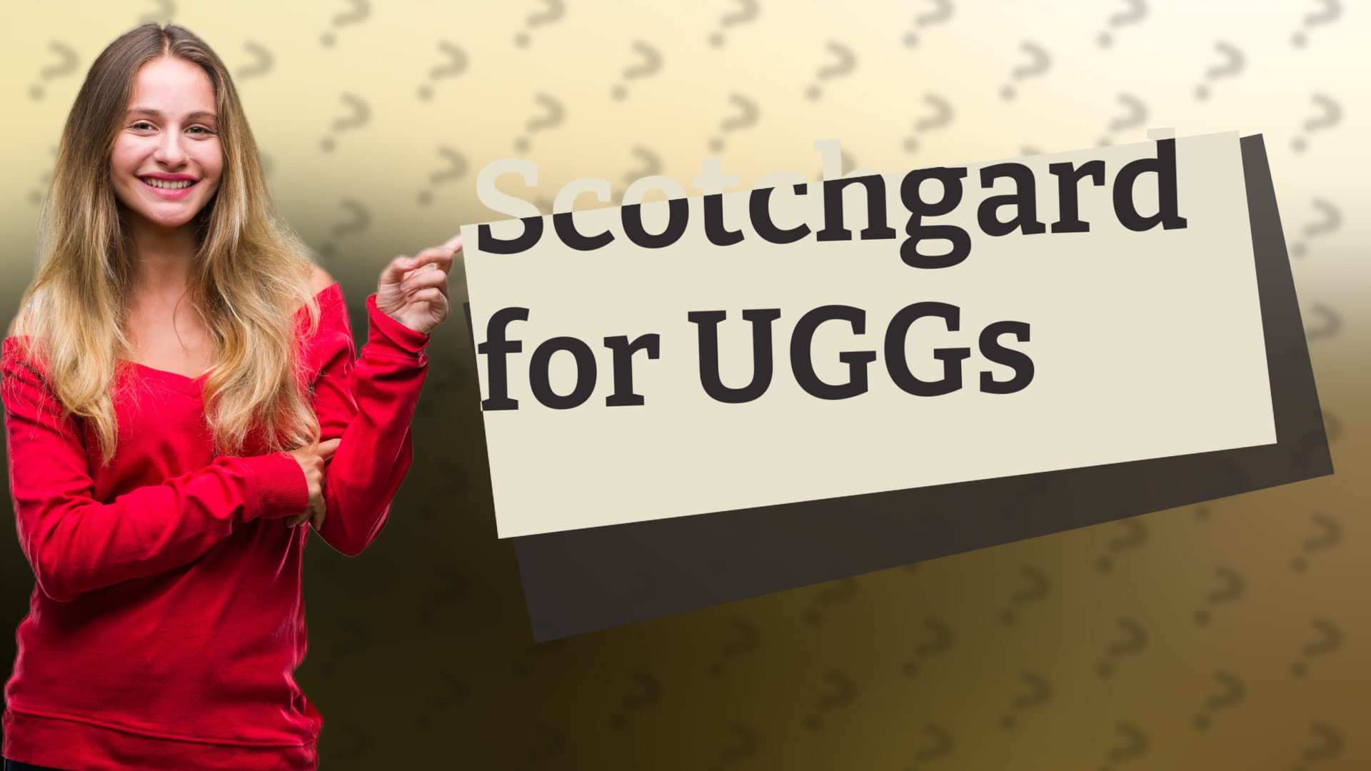 Scotchgard for UGGs