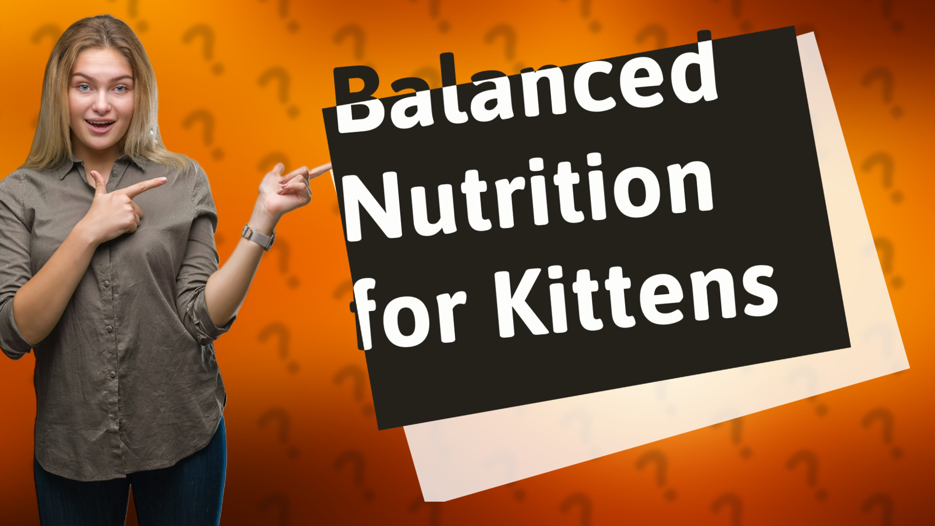 Balanced Nutrition for Kittens