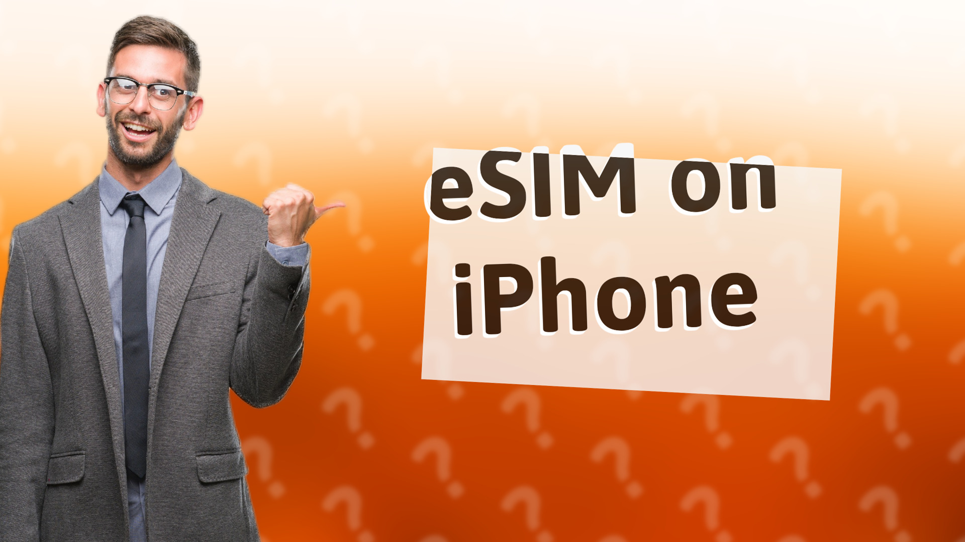 eSIM on iPhone