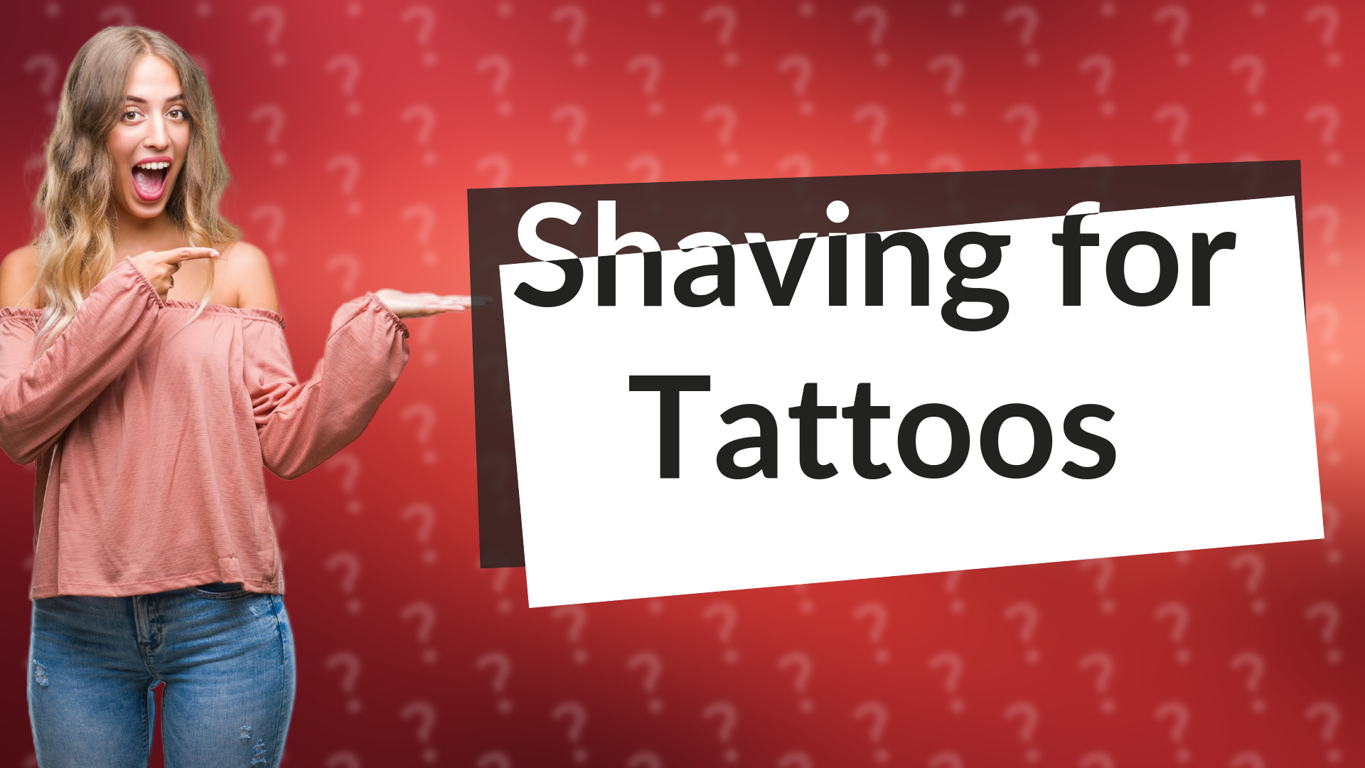 Shaving for Tattoos