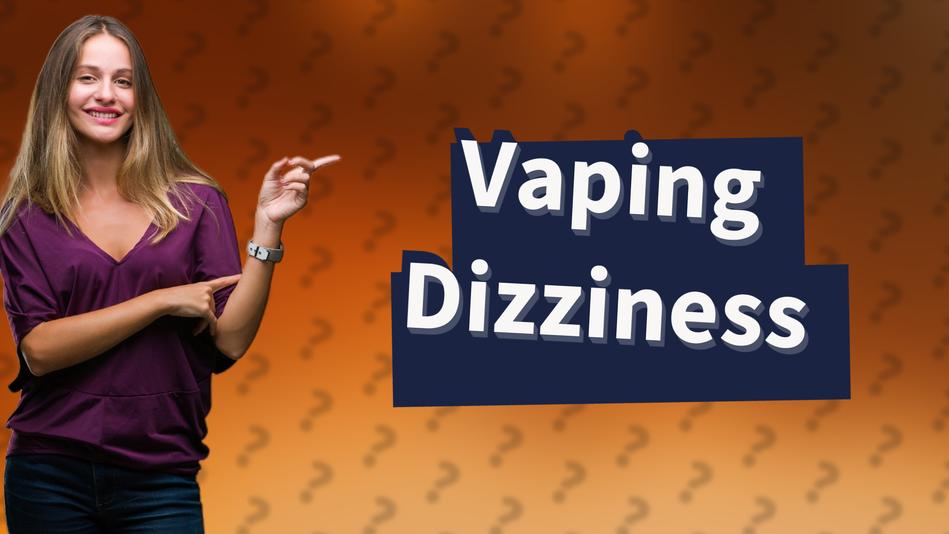 Vaping Dizziness