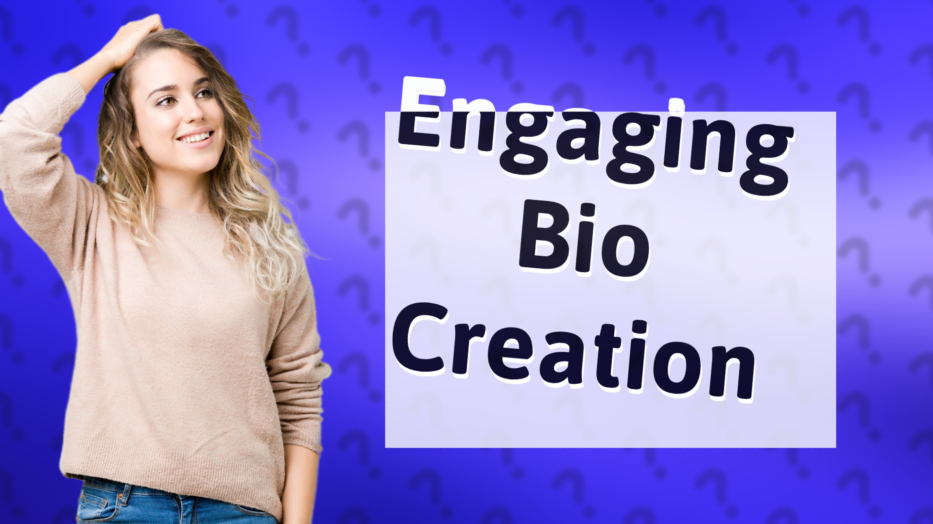 Engaging Bio Creation